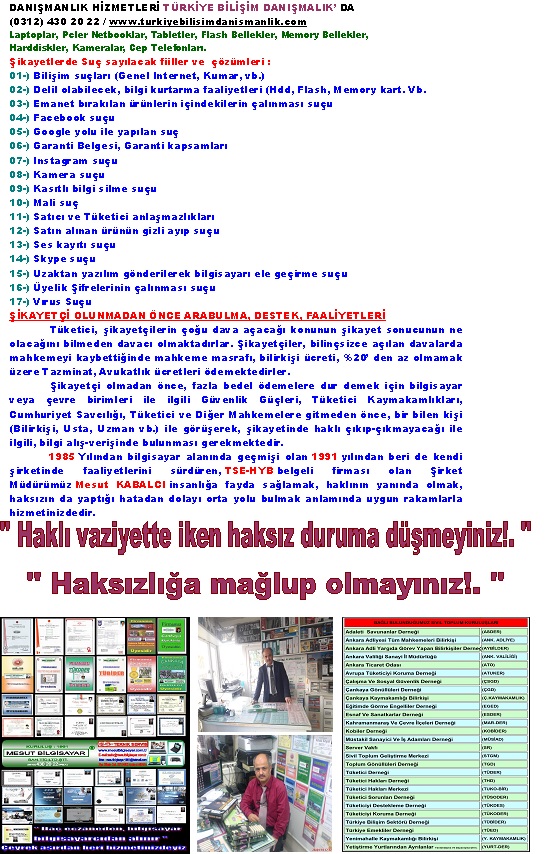 TÜRKİYE BİLİŞİM DANIŞMANLIK